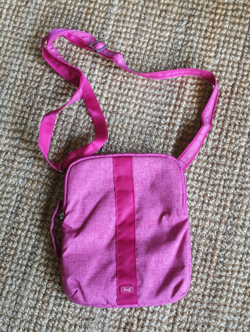Pink Lug crossbody